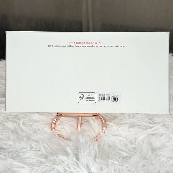 J.Crew Crewcuts Girls NIB Peppermint Heart Necklace & Bracelet Set - Picture 6 of 6